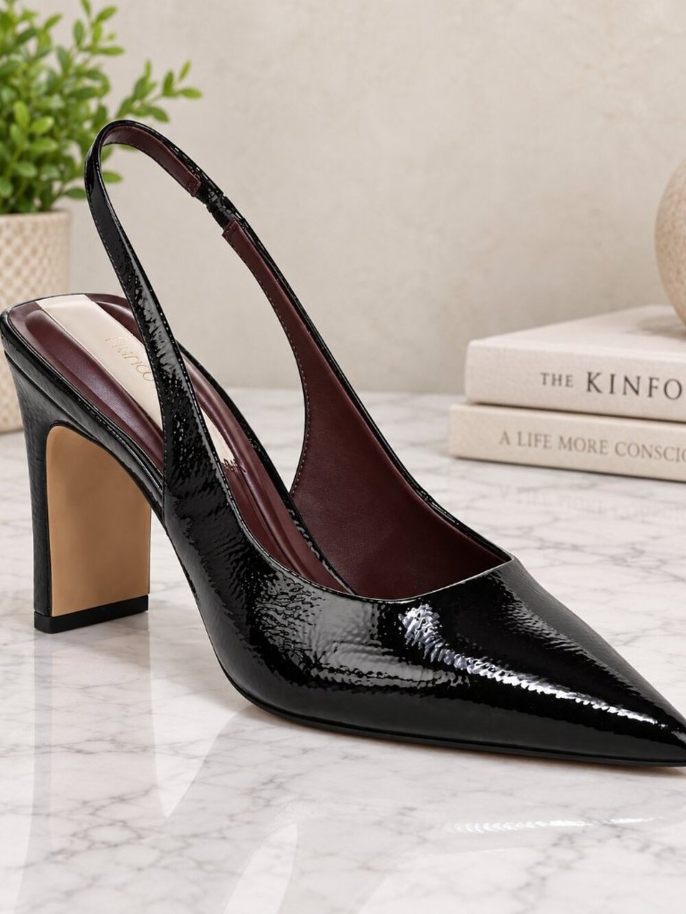 NEW Franco Sarto Averie Black Pumps Women’s Size 6.5